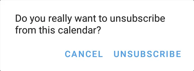 
Tap Unsubscribe.
