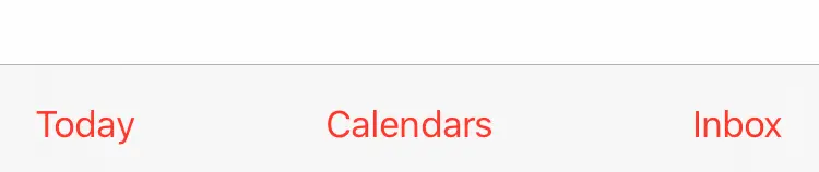 
Turn the device to portrait orientation, scroll down to Calendar and tap it.
