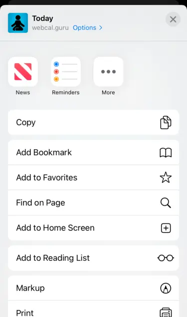 
Tap Add to Home Screen .
