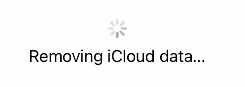 
It takes a while to log out.
