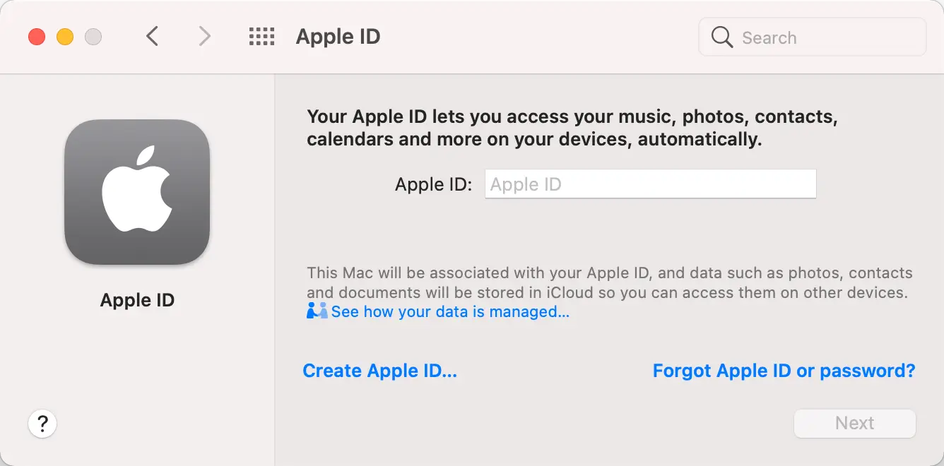 
Now you've logged out of iCloud.
Next, log back in with your Apple ID.
Then try to delete the calendar again.
