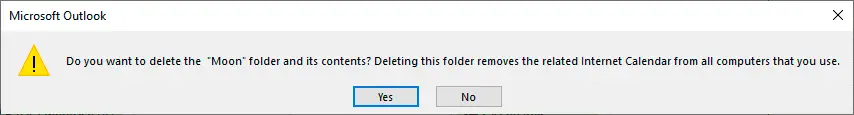 
Click Yes.
