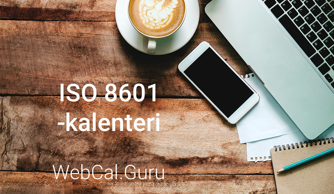 ISO 8601 -päiväyskalenteri 2026-2027